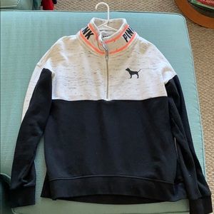 Half zip pullover from Pink
